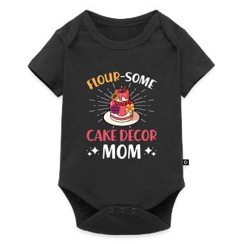 Cake Artist Cake Decorator Decorator B - Baby Premium short-sleeve bodysuit - black - Front
