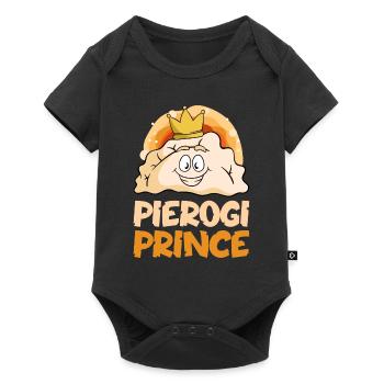 Pierogi Recipe Polish Pierogi - Baby Premium short-sleeve bodysuit - black - Front