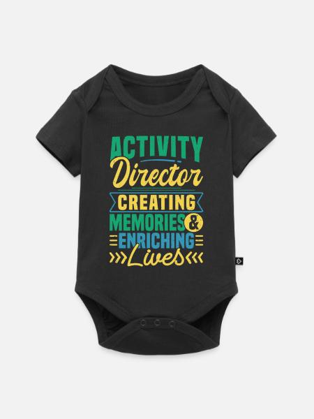 Activity Director Appreciation - Baby Premium Kurzarmbody - Schwarz
