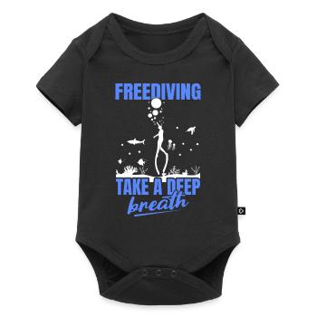 Plongée, Apnée, Apnée No Limit Apnée - Body à manches courtes Premium Bébé - noir - Devant