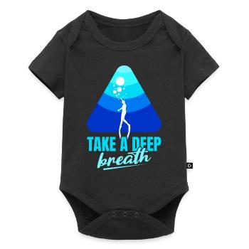 Plongée, Apnée, Apnée No Limit Apnée - Body à manches courtes Premium Bébé - noir - Devant
