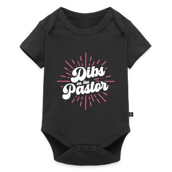 Pasteur Femme Jésus Appréciation de l’Église Chrétienne - Body à manches courtes Premium Bébé - noir - Devant