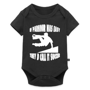 Parkour Runner Parkour Runner Cadeau Sports Extrêmes - Body à manches courtes Premium Bébé - noir - Devant