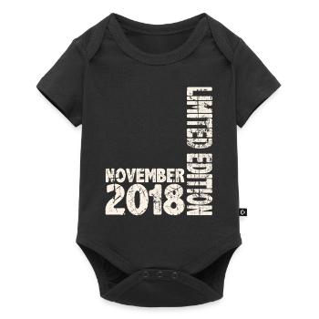 Novembre 2018 Edition Limitée 5 Ans Homme Femme - Body à manches courtes Premium Bébé - noir - Devant