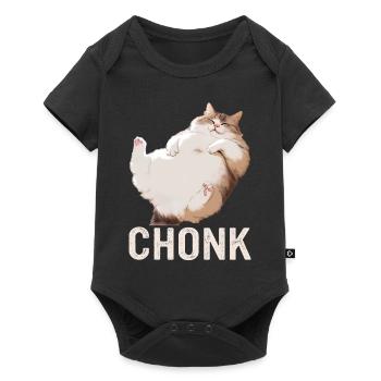 Chat, Amoureux Des Chats, Propriétaire De Chat, Chaton - Body à manches courtes Premium Bébé - noir - Devant