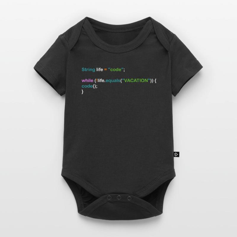 Funny Programmer Nerd Computer Science Programming Baby Premium Kurzarmbody