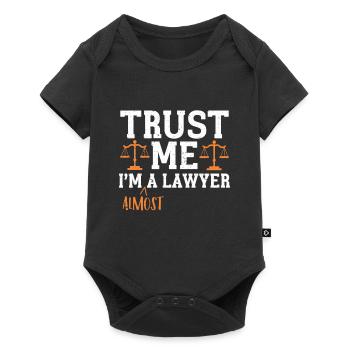 Lawyer Gift Law School Student Humor Lawyer - Baby Premium short-sleeve bodysuit - black - Front