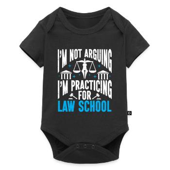 Lawyer Gift Law School Student Humor Lawyer - Baby Premium short-sleeve bodysuit - black - Front