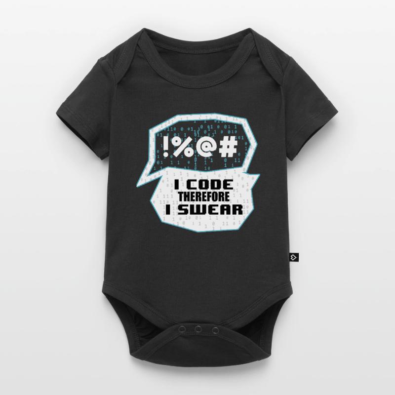 Funny Programming Saying Binary Codes Computer Sci Baby Premium Kurzarmbody