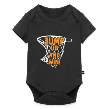 Lancez-vous et gagnez ! - Body à manches courtes Premium Bébé - noir - Devant