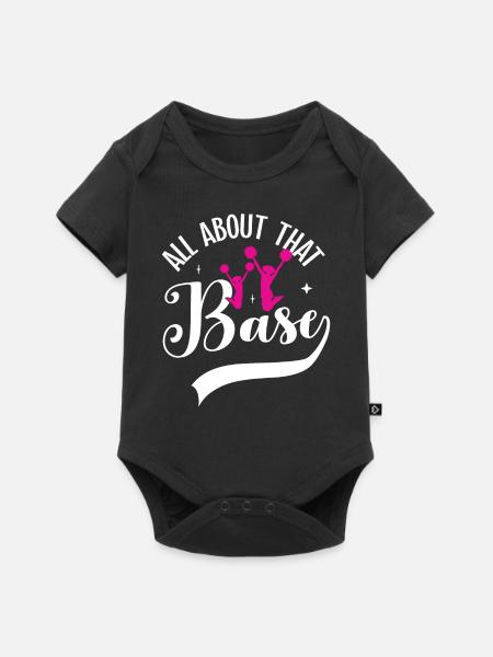 Cheerleadermädchen Cheerleading Jubel Jugend - Baby Premium Kurzarmbody - Schwarz