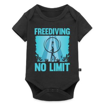 Plongée, Apnée, Apnée No Limit Apnée - Body à manches courtes Premium Bébé - noir - Devant