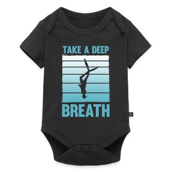 Plongée, Apnée, Apnée No Limit Apnée - Body à manches courtes Premium Bébé - noir - Devant