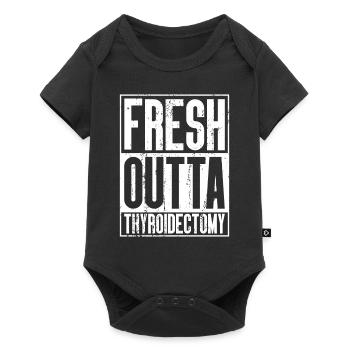 Fresh Outta Surgery - Thyroidectomy - Baby Premium short-sleeve bodysuit - black - Front