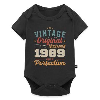 Legendary since November 1989 - 1989 - Baby Premium short-sleeve bodysuit - black - Front