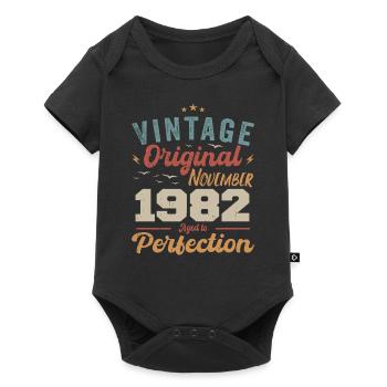 Légendaire depuis novembre 1982 - 1982 - Body à manches courtes Premium Bébé - noir - Devant