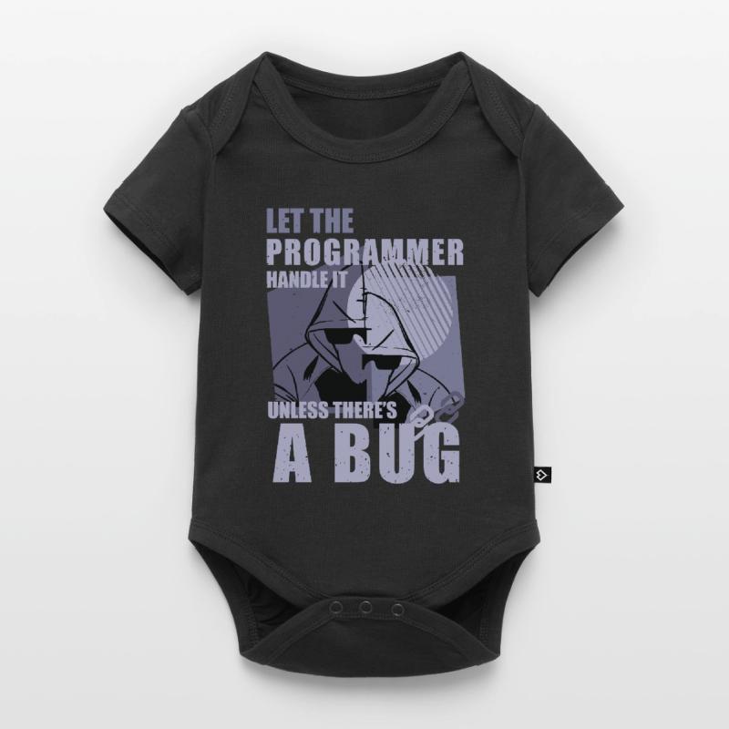 Programming Bugs Funny Quotes Computer Nerd Coding Baby Premium Kurzarmbody