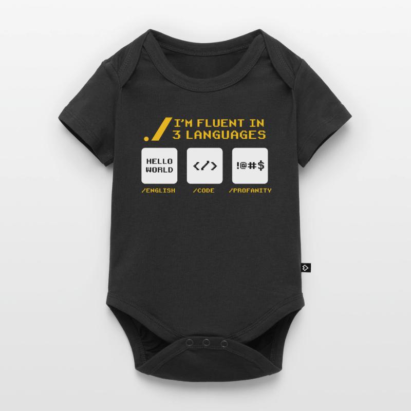 Computer Coder Funny Programmer Geek Programming Baby Premium Kurzarmbody