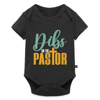 Pasteur Femme Jésus Appréciation de l’Église Chrétienne - Body à manches courtes Premium Bébé - noir - Devant