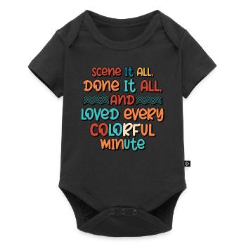 Scenecore Emo Phase Mall Goth Girl - Baby Premium short-sleeve bodysuit - black - Front