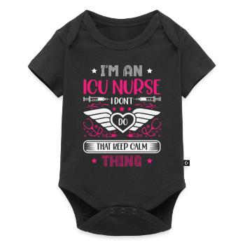 Registered Nurse Rn Medical - Baby Premium short-sleeve bodysuit - black - Front