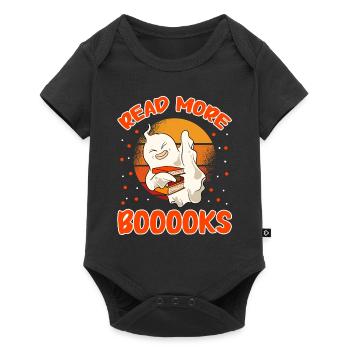 Cadeaux d’Halloween drôle de professeur - Body à manches courtes Premium Bébé - noir - Devant