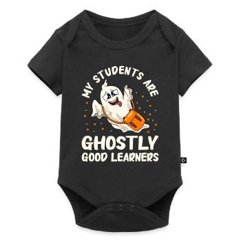 Funny Teacher Halloween Gifts - Baby Premium short-sleeve bodysuit - black - Front