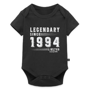 Légendaire depuis 1994 Vintage cadeau anniversaire - Body à manches courtes Premium Bébé - noir - Devant