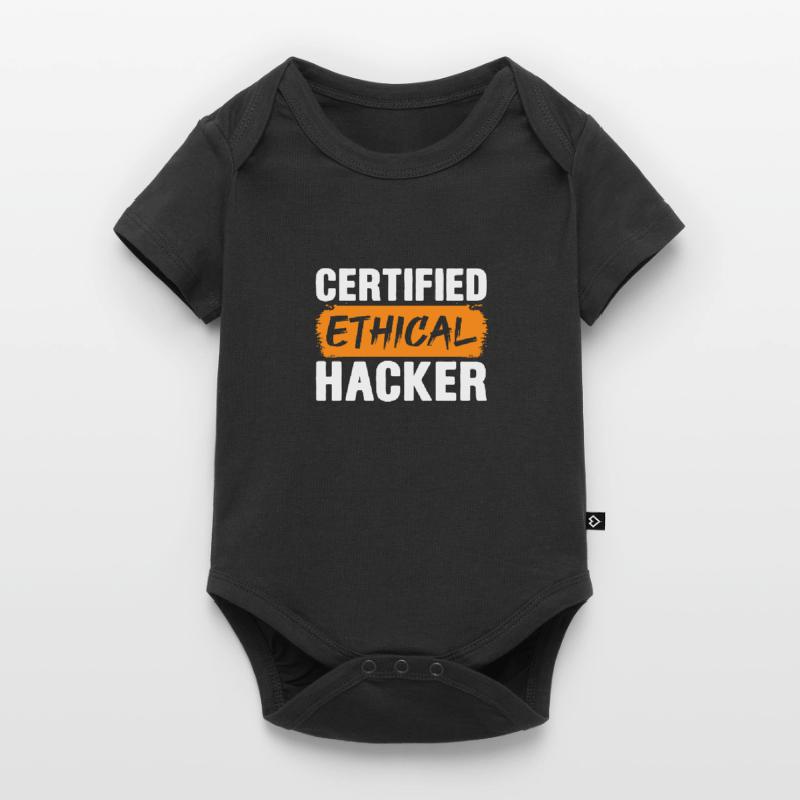 Hacker Coder Computer Hacking Gift Baby Premium short-sleeve bodysuit