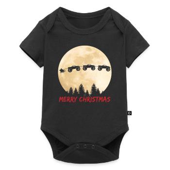 E.T. Monster Trucks Sleigh Ride Adventure - Body à manches courtes Premium Bébé - noir - Devant