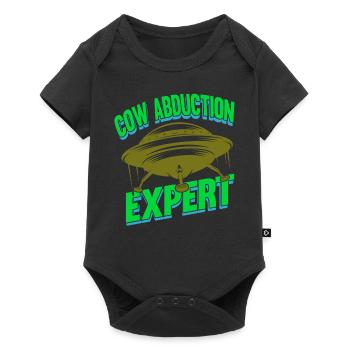 Alien, UFO, UAP, Space, Space Flying Object - Baby Premium short-sleeve bodysuit - black - Front