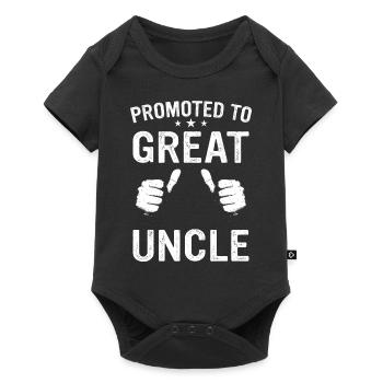 Oncle Fmilie Grand-oncle Oncle - Body à manches courtes Premium Bébé - noir - Devant