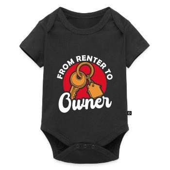 Nouveau propriétaire Propriétaire le plus chaleureux - Body à manches courtes Premium Bébé - noir - Devant