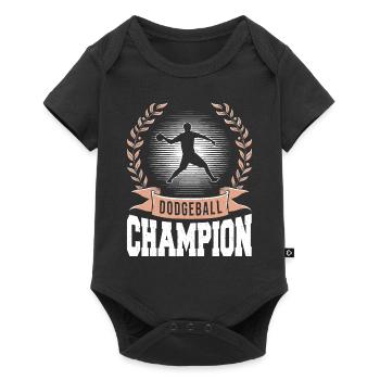 Dodgeball Gaga Ball Dodgeball Player Gift - Baby Premium short-sleeve bodysuit - black - Front