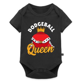 Dodgeball Gaga Ball Dodgeball Player Gift - Baby Premium short-sleeve bodysuit - black - Front