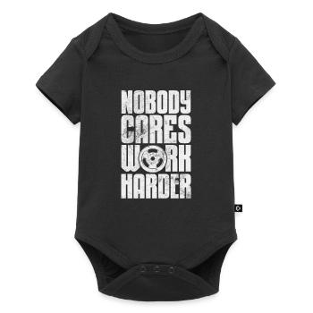 Bodybuilder - Baby Premium short-sleeve bodysuit - black - Front