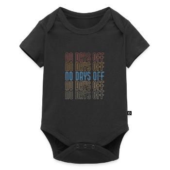 Bodybuilder - Baby Premium Kurzarmbody - Schwarz - Vorne