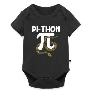 Pi-Thon Drôle Pi Jour Python Serpent Math - Body à manches courtes Premium Bébé - noir - Devant
