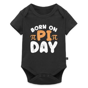 Born on Pi Day 3:14 Math Lover Birthday - Baby Premium short-sleeve bodysuit - black - Front