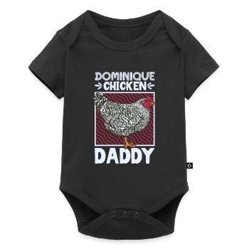 Dominique Papa - Body à manches courtes Premium Bébé - noir - Devant