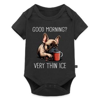 Dog Dogs Pet Funny Dog Owner - Baby Premium short-sleeve bodysuit - black - Front