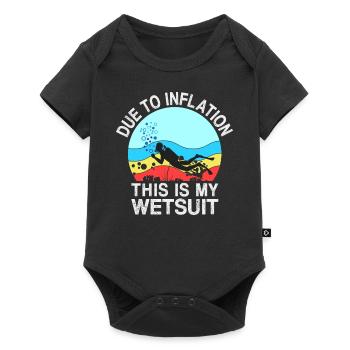 En raison de l’inflation - This Is My Wetsuit - Body à manches courtes Premium Bébé - noir - Devant