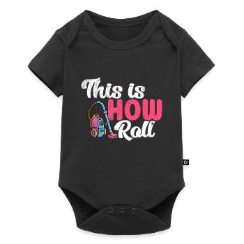 Housekeeping Week Geschenke Reinigungsliebhaber - Baby Premium Kurzarmbody - Schwarz - Vorne