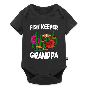 Aquaristics, Fish farming, Aquarists - Baby Premium short-sleeve bodysuit - black - Front