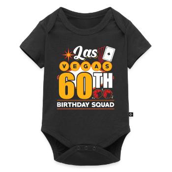 Escouade du 60e anniversaire de Las Vegas - Body à manches courtes Premium Bébé - noir - Devant