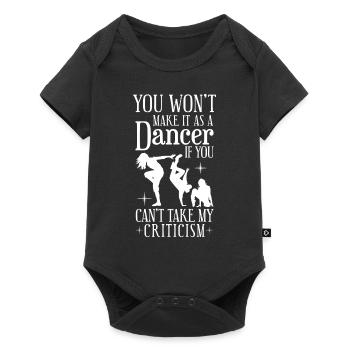 Funny Dancing Coach Saying Street Dance Instructor - Baby Premium Kurzarmbody - Schwarz - Vorne