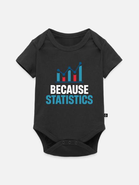 Weil Statistiker Statistiker Numerische - Baby Premium Kurzarmbody - Schwarz