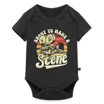 Cinéaste Directeur de la photographie Producteur Design - Body à manches courtes Premium Bébé - noir - Devant