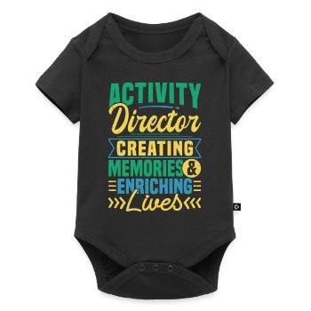 Activity Director Appreciation - Baby Premium Kurzarmbody - Schwarz - Vorne