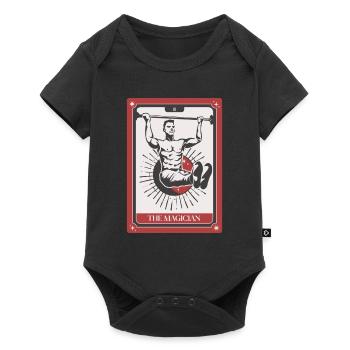 Calisthenics Tarot Card The Magician - Baby Premium short-sleeve bodysuit - black - Front